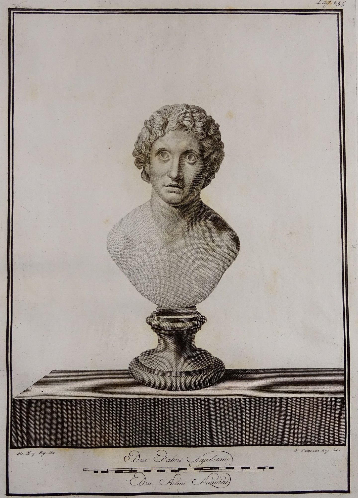 Buste - P235 - Ferdinando Campana - Le Antichita di Ercolano Esposte ( 1757 /1792 )