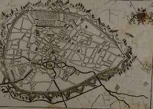 Carte Brussel ca 1750
