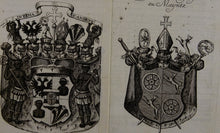 Load image into Gallery viewer, Fürstl. Bischöffl. Eÿchstädtische Wappen - Wappen des Churfürsten zu Mayntz
