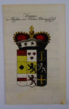 Load image into Gallery viewer, Wappen des Fürsten von Solms - Braunfelẞ
