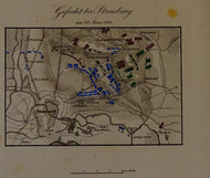 Gefecht bei Strasburg - Schlachten-atlas - Friedrich Rudolf von Rothenburg