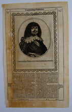 Load image into Gallery viewer, Odoardus Farnesius - Matthäus Merian - Theatrum Europaeum
