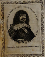 Load image into Gallery viewer, Odoardus Farnesius - Matthäus Merian - Theatrum Europaeum
