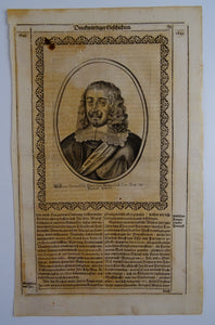 William Cavendisch Herruon - Matthäus Merian - Theatrum Europaeum