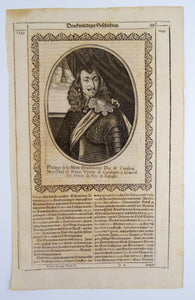 Philippe de la Motte Houdancour - Matthäus Merian - Theatrum Europaeum