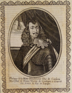 Philippe de la Motte Houdancour - Matthäus Merian - Theatrum Europaeum