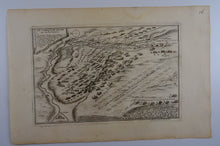 Load image into Gallery viewer, Le Combat de Leuze ou de la Catoire -  Slag bij Leuze - N. de Fer - ca 1705
