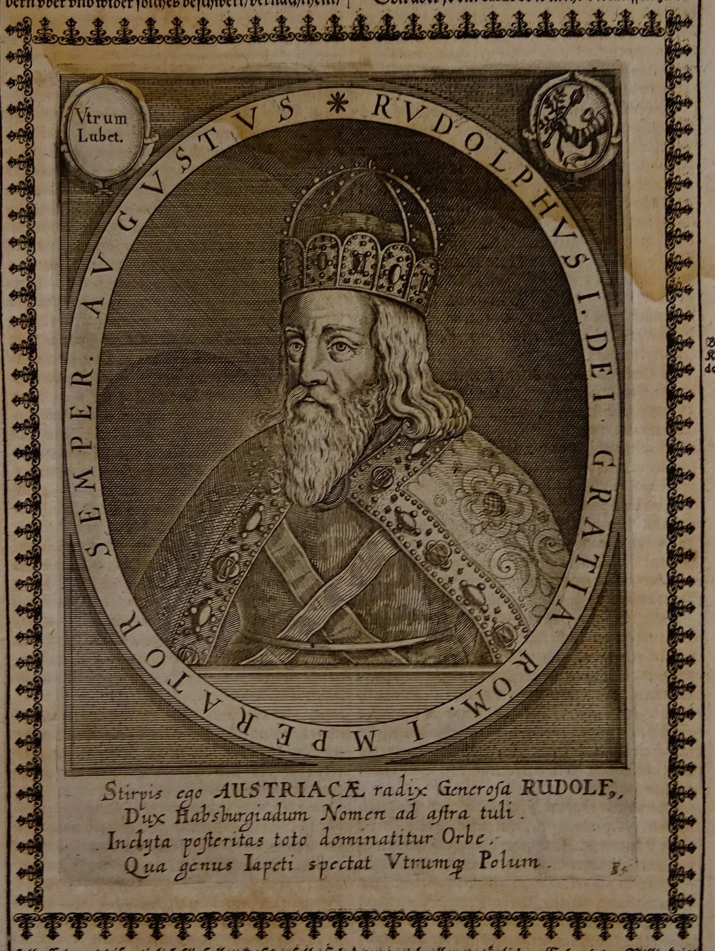 Rudolphus I - Matthäus Merian - Theatrum Europaeum