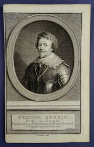 Fredrik Henrik Prins van Oranje -Jan Wagenaar - Tegenwoordige Staat der Nederlanden