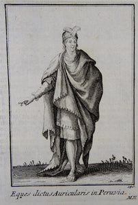 Eques dictus Auricularis in Peruyia - Ordinum equestrium et militarium - ca 1711