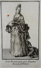 Load image into Gallery viewer, Ordo Foeminarum quae dicuntur Familiae Virtutis - Ordinum equestrium et militarium - ca 1711
