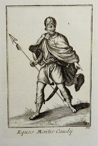 Eques Montis Caudij - Ordinum equestrium et militarium - ca 1711