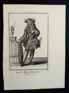 Eques Mensoe Rotundae  - Ordinum equestrium et militarium - ca 1711