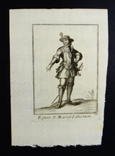 Load image into Gallery viewer, Eques S. Mariae Liliorum  - Ordinum equestrium et militarium - ca 1711
