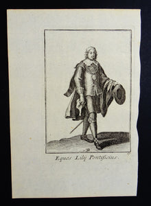Eques Lilij Pontificius  - Ordinum equestrium et militarium - ca 1711