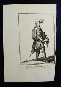 Eques Leenae Neapoli - Ordinum equestrium et militarium - ca 1711