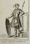 Eques S. Iacobii in Hollandia - Ordinum equestrium et militarium - ca 1711