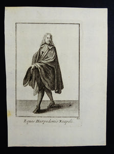 Eques Harpedonis Neapoli - Ordinum equestrium et militarium - ca 1711