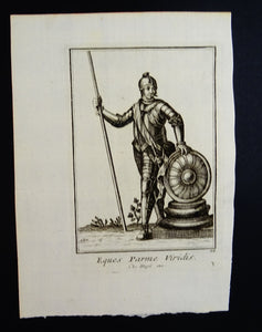 Eques Parme Viridis - Ordinum equestrium et militarium - ca 1711