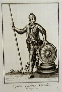 Eques Parme Viridis - Ordinum equestrium et militarium - ca 1711