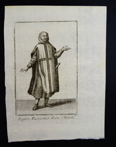 Eques Passionis Iesu Christi - Ordinum equestrium et militarium - ca 1711