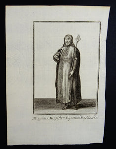 Magnus magister Equitum passionis - Ordinum equestrium et militarium - ca 1711
