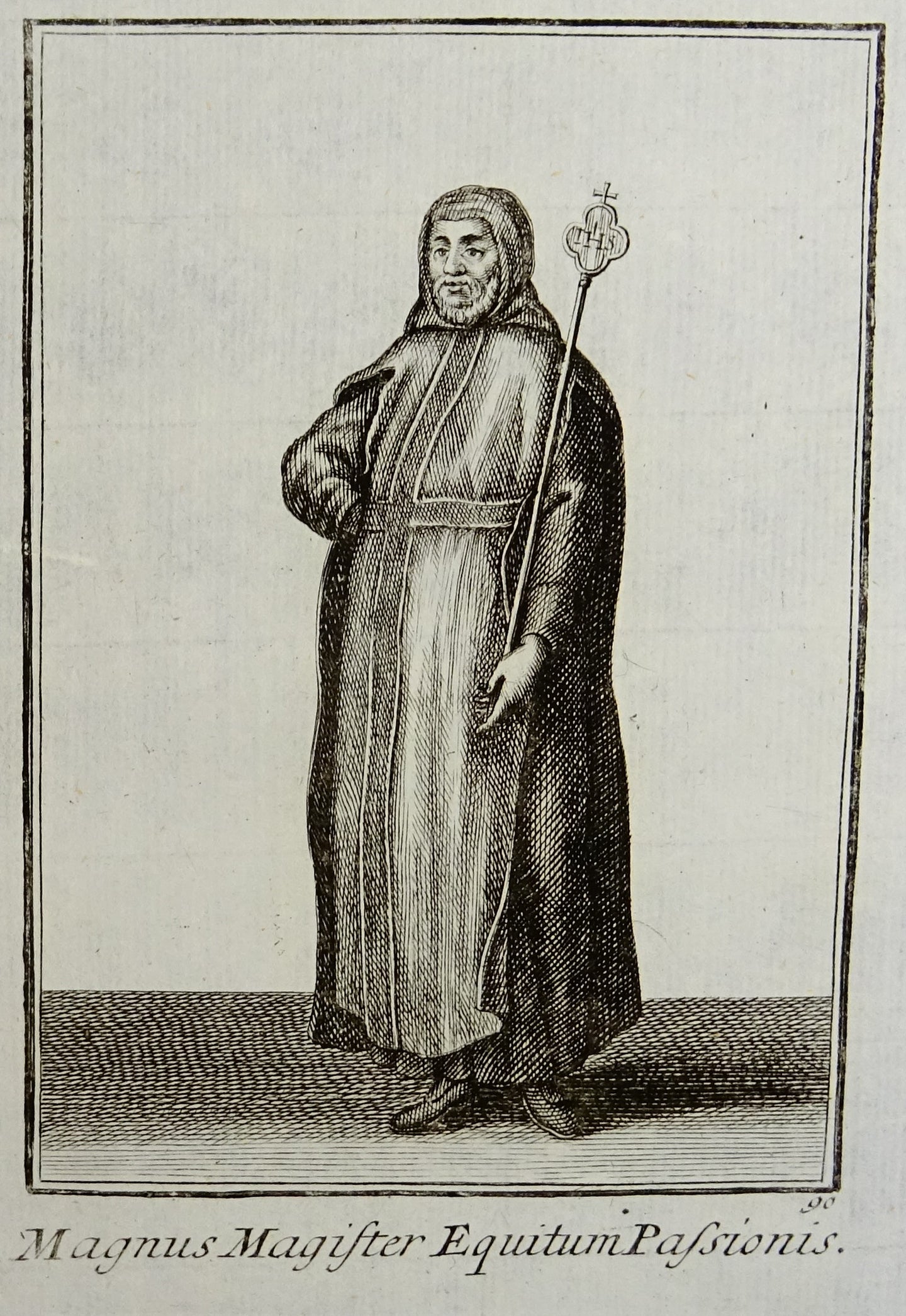 Magnus magister Equitum passionis - Ordinum equestrium et militarium - ca 1711