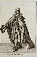 Eques Periscelidis - Ordinum equestrium et militarium - ca 1711
