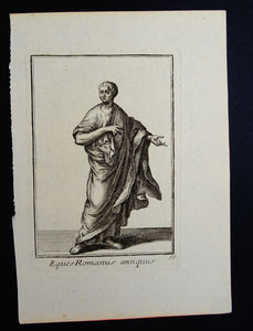 Eques Romanus antiquus - Ordinum equestrium et militarium - ca 1711