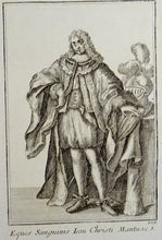 Load image into Gallery viewer, Eques Sanguinis Iesu Christi Mantuxe - Ordinum equestrium et militarium - ca 1711
