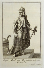 Load image into Gallery viewer, Eques ordinis Tecuitlorum in Florida - Ordinum equestrium et militarium - ca 1711
