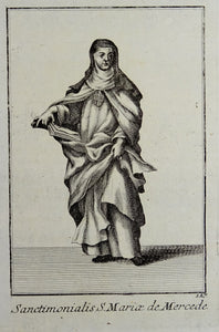 Sanctimonialis S. Mariae de Mercedes - Ordinum equestrium et militarium - ca 1711