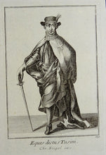 Load image into Gallery viewer, Eques dictus Tusini - Ordinum equestrium et militarium - ca 1711
