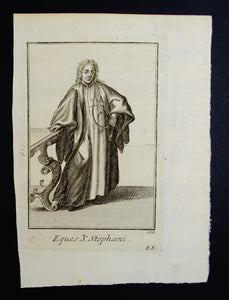 Eques S. Stephani - Ordinum equestrium et militarium - ca 1711