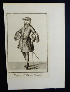 Eques Stellae in Gallia - Ordinum equestrium et militarium - ca 1711