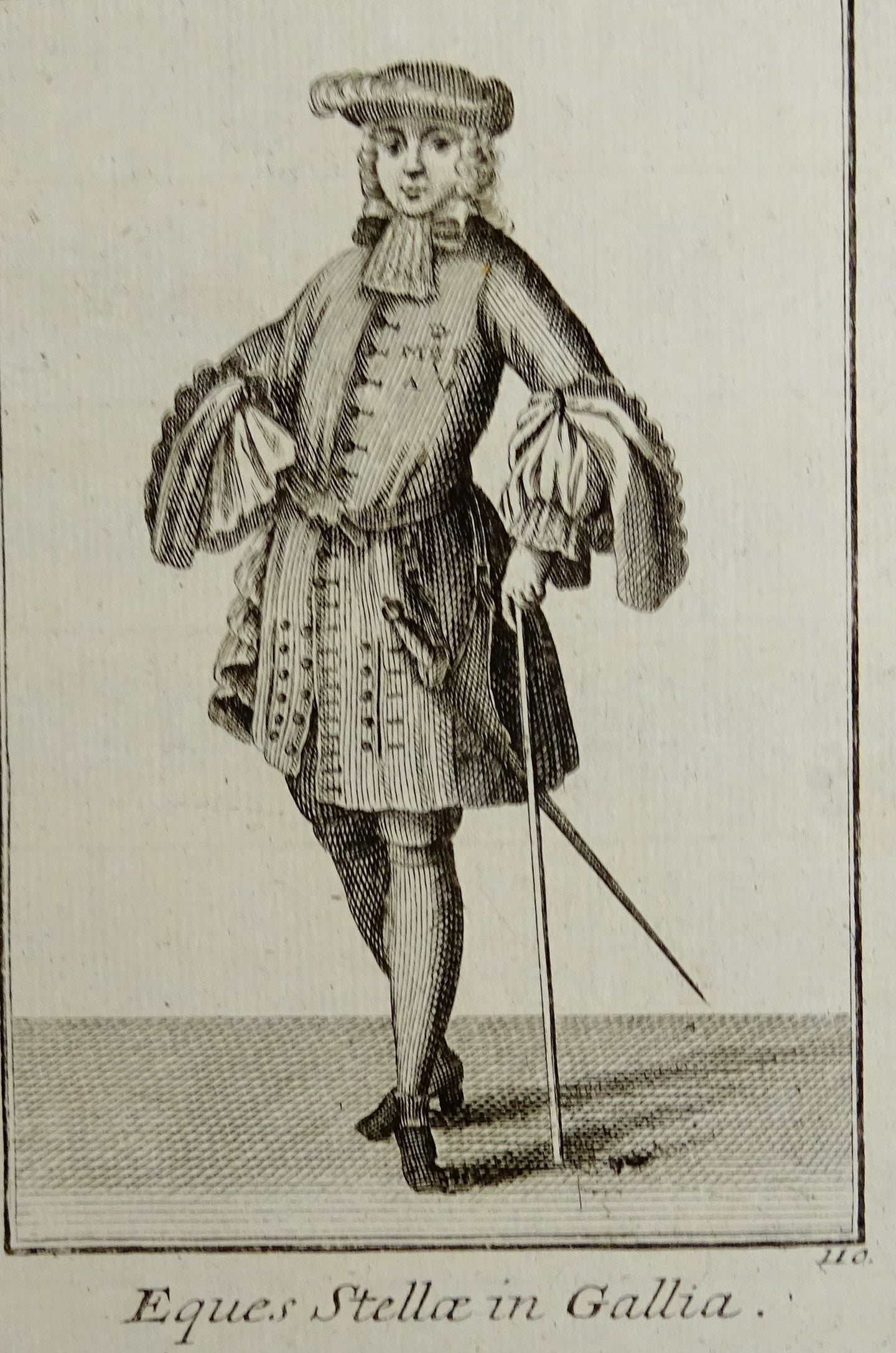 Eques Stellae in Gallia - Ordinum equestrium et militarium - ca 1711
