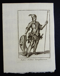 Eques Ordinis Seraphinorum - Ordinum equestrium et militarium - ca 1711