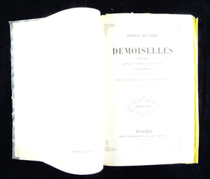 Journal Des Demoiselles - Edition Belge - 3 Vol. 1851-1852-1853