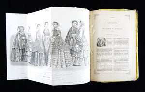Journal Des Demoiselles - Edition Belge - 3 Vol. 1851-1852-1853