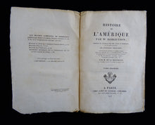 Load image into Gallery viewer, Histoire de l&#39;Amerique - 3 Vol. - 1828
