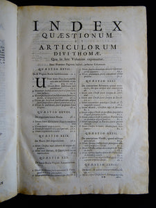 Commentariorum ac disputationum in tertiam partem divi Thomae. Mysteria vitae Christi et vtriusque aduentus ...  - 1730