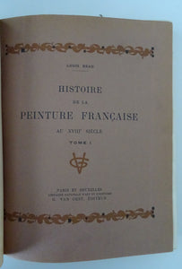 Histoire de la Peinture Française - Louis Réau / Louis Dimier - 1925 / 1926