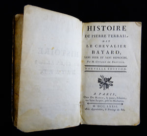 Histoire De Pierre Du Terrail, Dit Le Chevalier Bayard... - M. Guyard De Berville - 1772