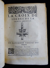 Load image into Gallery viewer, Le Theatre D&#39;Honneur et de Chevalerie ou l&#39;histoire des ordres Militaire - 1620
