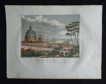 Load image into Gallery viewer, Triomf van de Fransen in Rome - Triumpheinzug der  Franzosen in Rom den 15ten Febraur 1798
