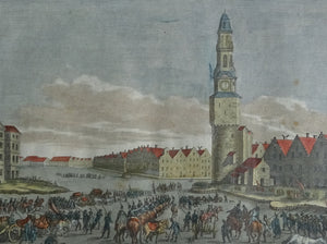 Triomf van de Fransen in Amsterdam - Einzug der Franzosen in Amsterdam den 19ten Januar 1795.