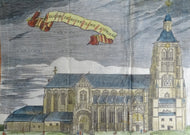 L'Eglise de Notre Dame a Tongres ( Onze-Lieve-Vrouwebasiliek Tongeren )  - Harrewijn - ca  1743