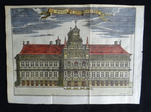 La Maison de Ville D´Anvers ( Stadhuis Antwerpen )  - Harrewijn - ca  1743