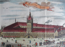 Load image into Gallery viewer, Praetorium Iprense ( Lakenhallen - Belfort - Ieper ) - Harrewijn - ca 1743

