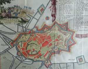 Berg S. Winoc ( Sint-Winoksbergen )  - Harrewijn - ca 1743